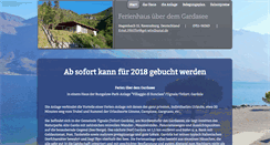 Desktop Screenshot of ferienhaus-am-garda-see.de